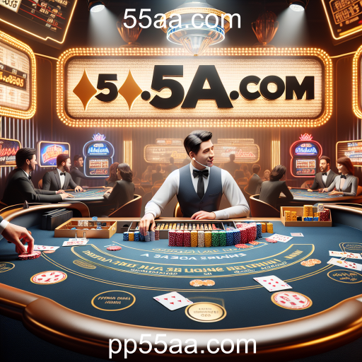 A Emoção dos Jogos Ao Vivo no 55aa.com